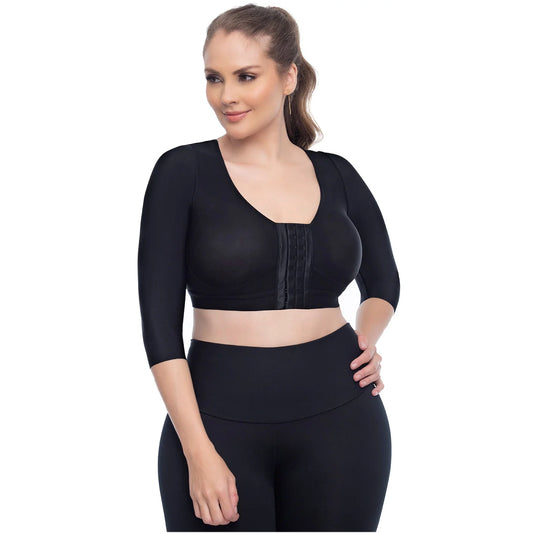 Post-Surgery Compression Bra with Sleeves for Women | Supportive Recovery Shapewear