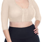 Post-Surgery Compression Bra with Sleeves for Women | Supportive Recovery Shapewear
