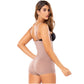 Open Bust Tummy Control Shapewear Bodysuit – Daily Use Compression Shorts for Women