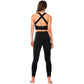 Criss-Cross Black Sports Bra for Women – Supportive, Stylish & Breathable