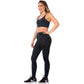 Women's Gray T-Back Gym Bra – Supportive, Breathable & Stylish