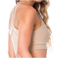 Women's Nude T-Back Gym Bra – Supportive, Breathable & Flexible