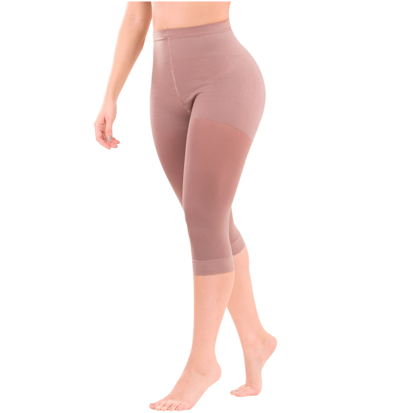 Butt-Lifting Compression Capris – Shapewear Push-Up Pants for Daily Wear