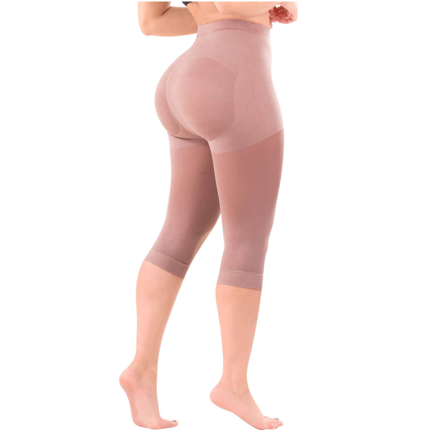 Butt-Lifting Compression Capris – Shapewear Push-Up Pants for Daily Wear