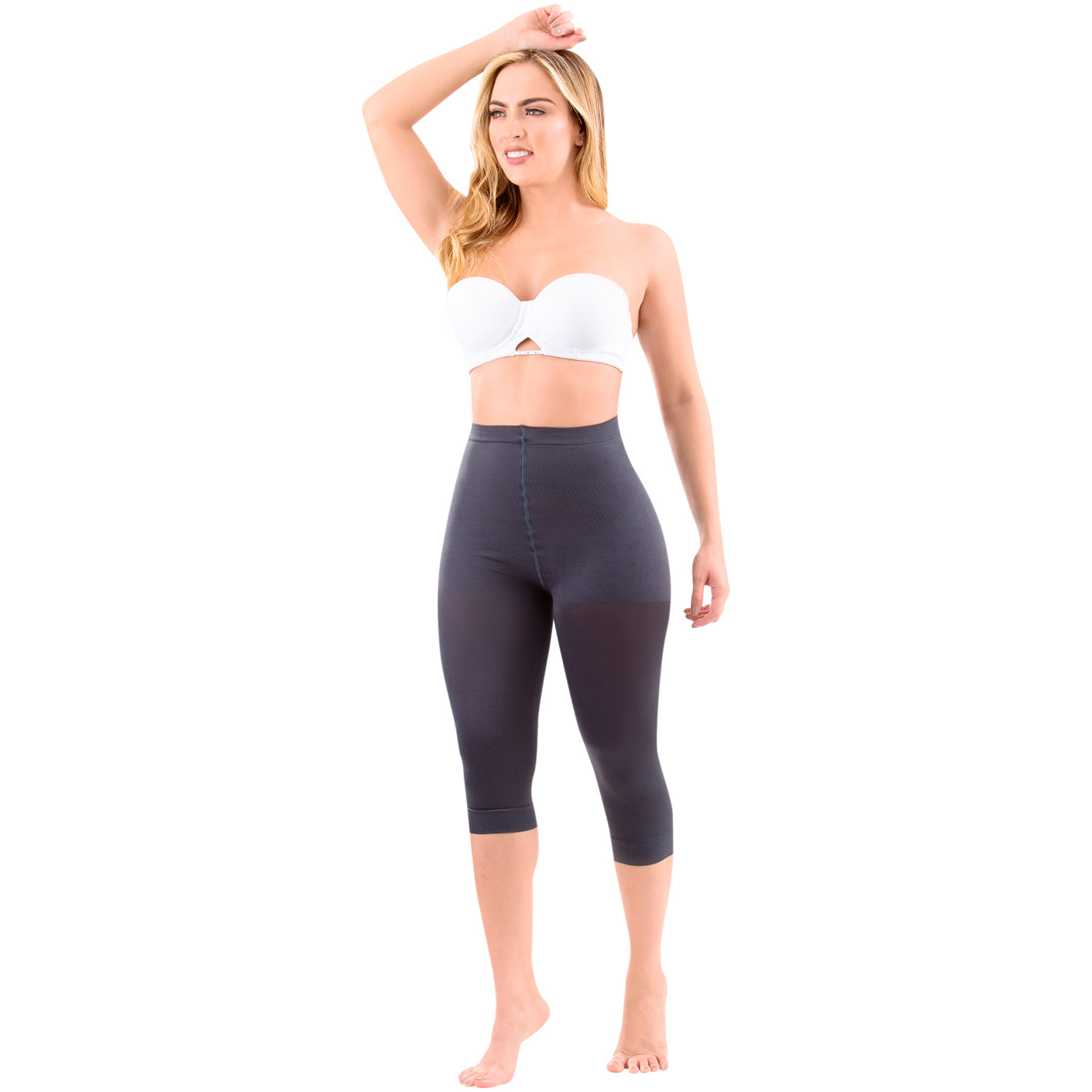 Butt-Lifting Compression Capris – Shapewear Push-Up Pants for Daily Wear