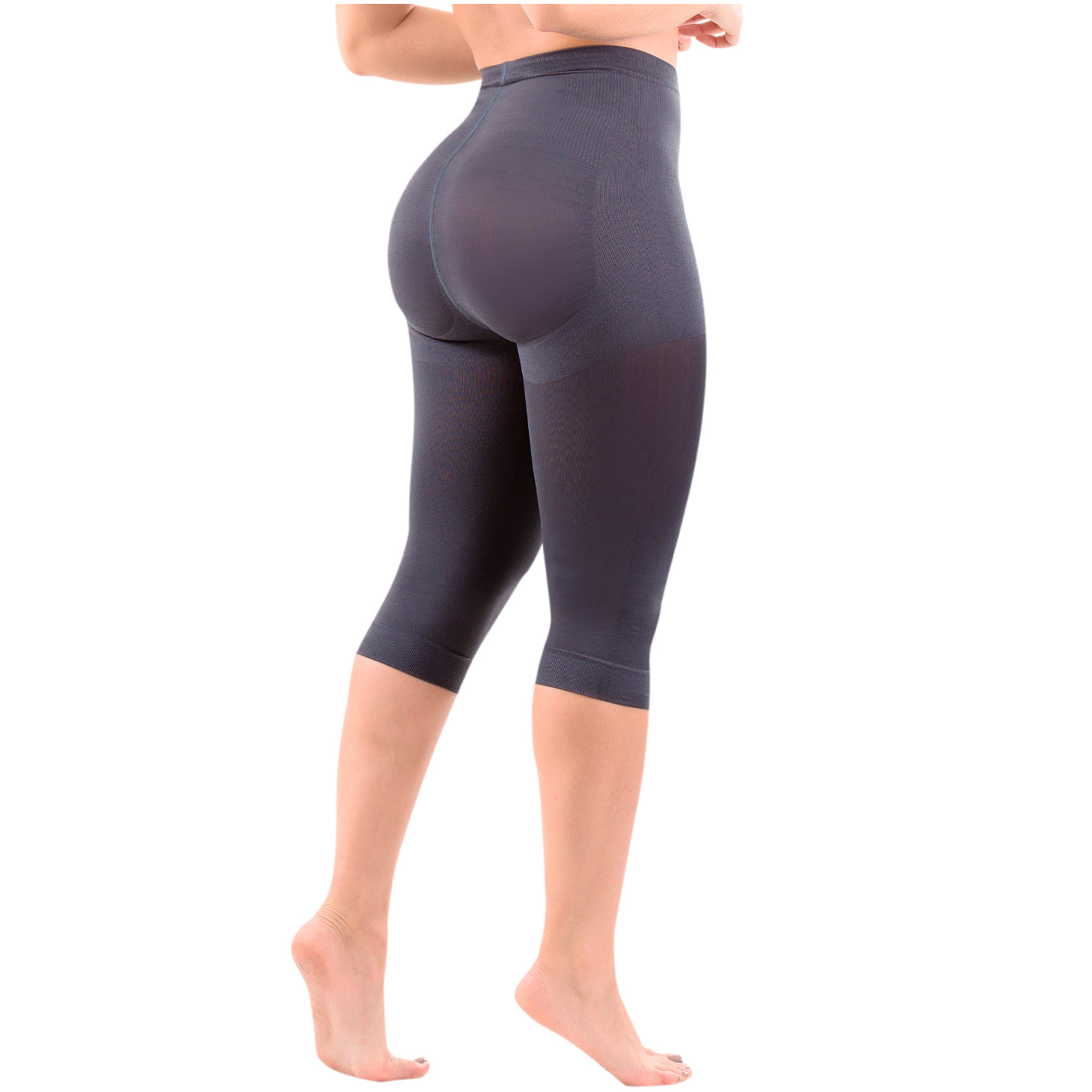Butt-Lifting Compression Capris – Shapewear Push-Up Pants for Daily Wear