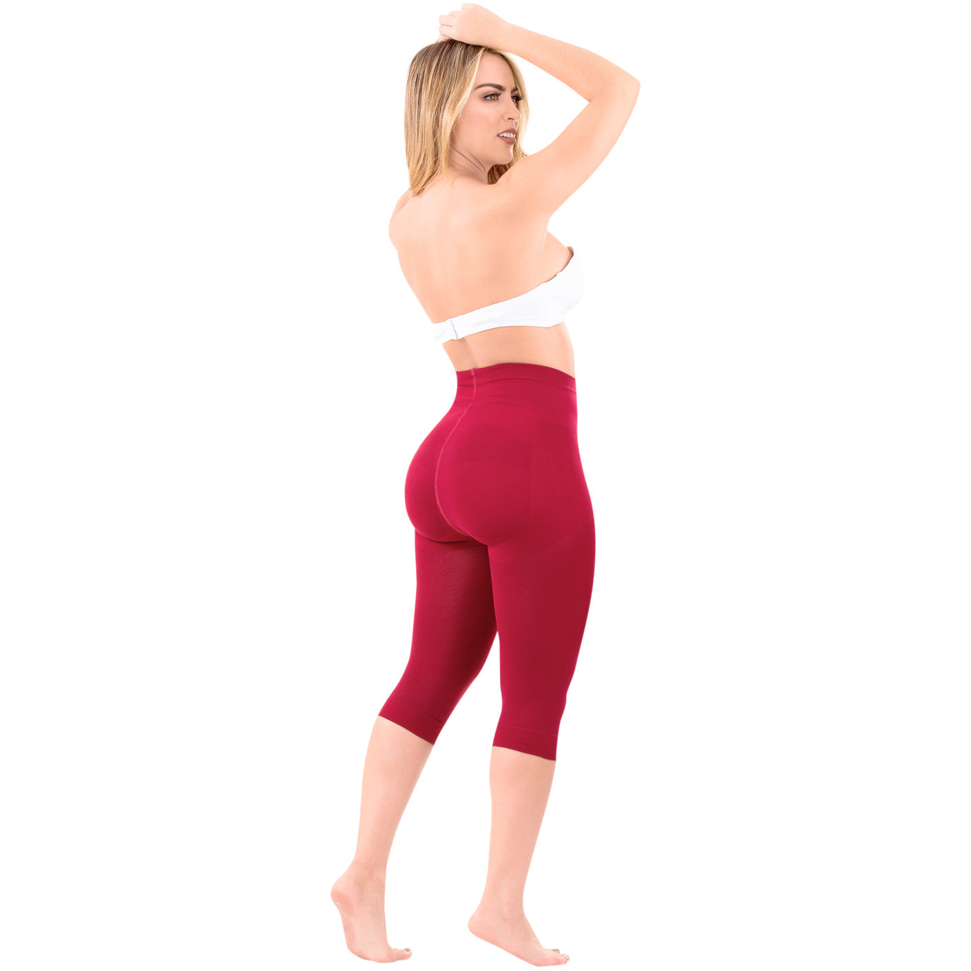 Butt-Lifting Compression Capris – Shapewear Push-Up Pants for Daily Wear