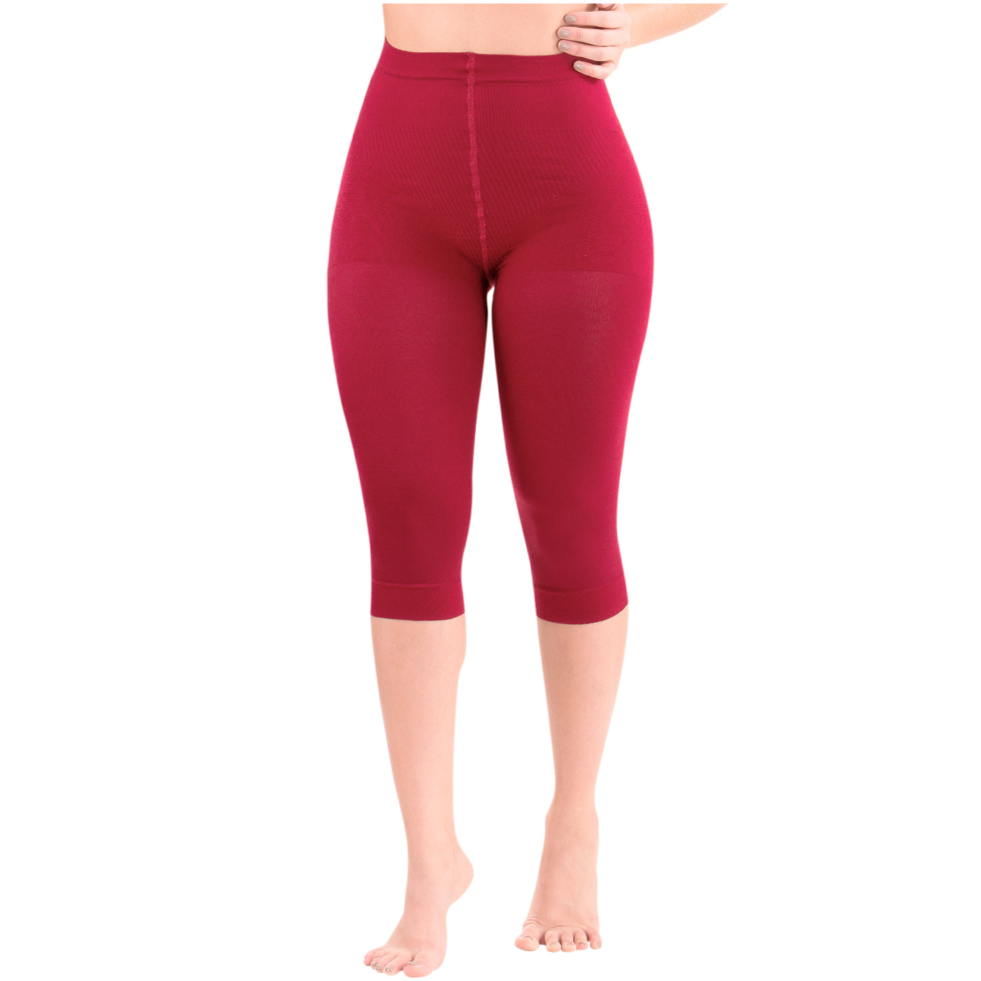 Butt-Lifting Compression Capris – Shapewear Push-Up Pants for Daily Wear