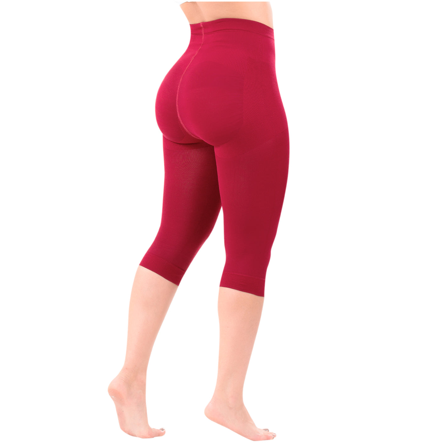 Butt-Lifting Compression Capris – Shapewear Push-Up Pants for Daily Wear