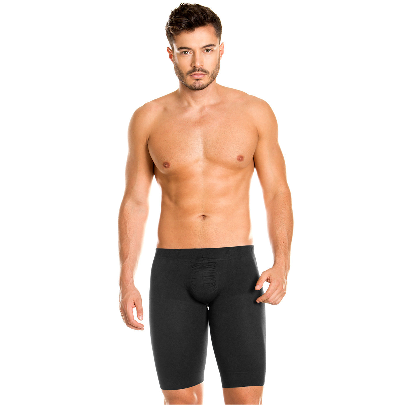 LT.Rose 22996 | Long Shaping Butt Enhancing Thigh Lenght Boxers for Men | Daily Use - Pal Negocio