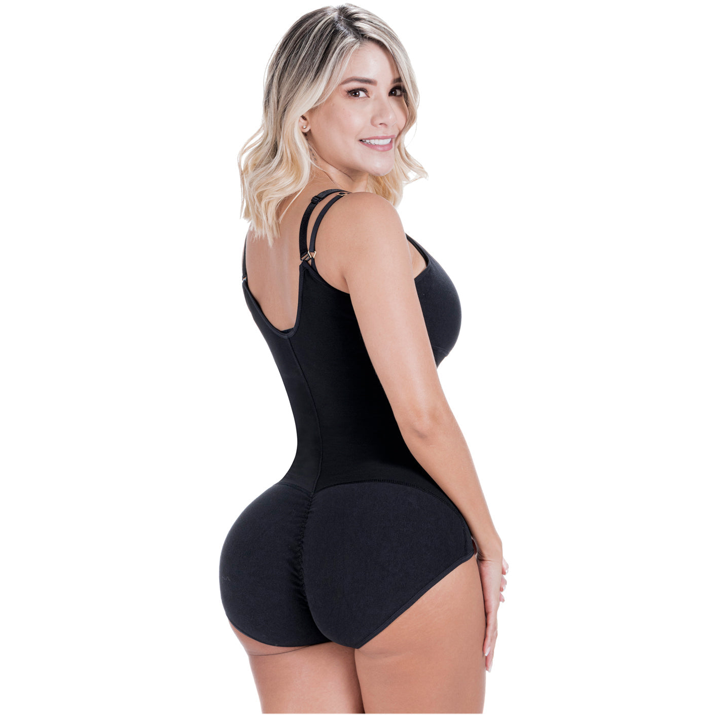 Postpartum & Post-Surgery Faja – Tummy Tuck Compression Bodysuit with Open Bust | Powernet