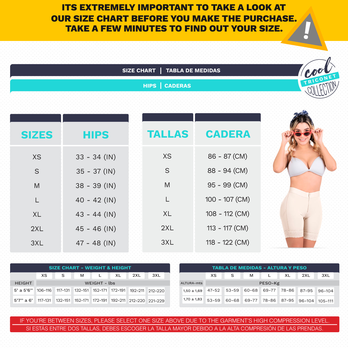 High-Waisted Colombian Shaper Shorts – Mid-Length & Daily Use | Triconet